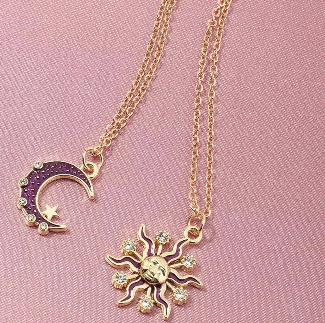 Collares matching Sol y Luna