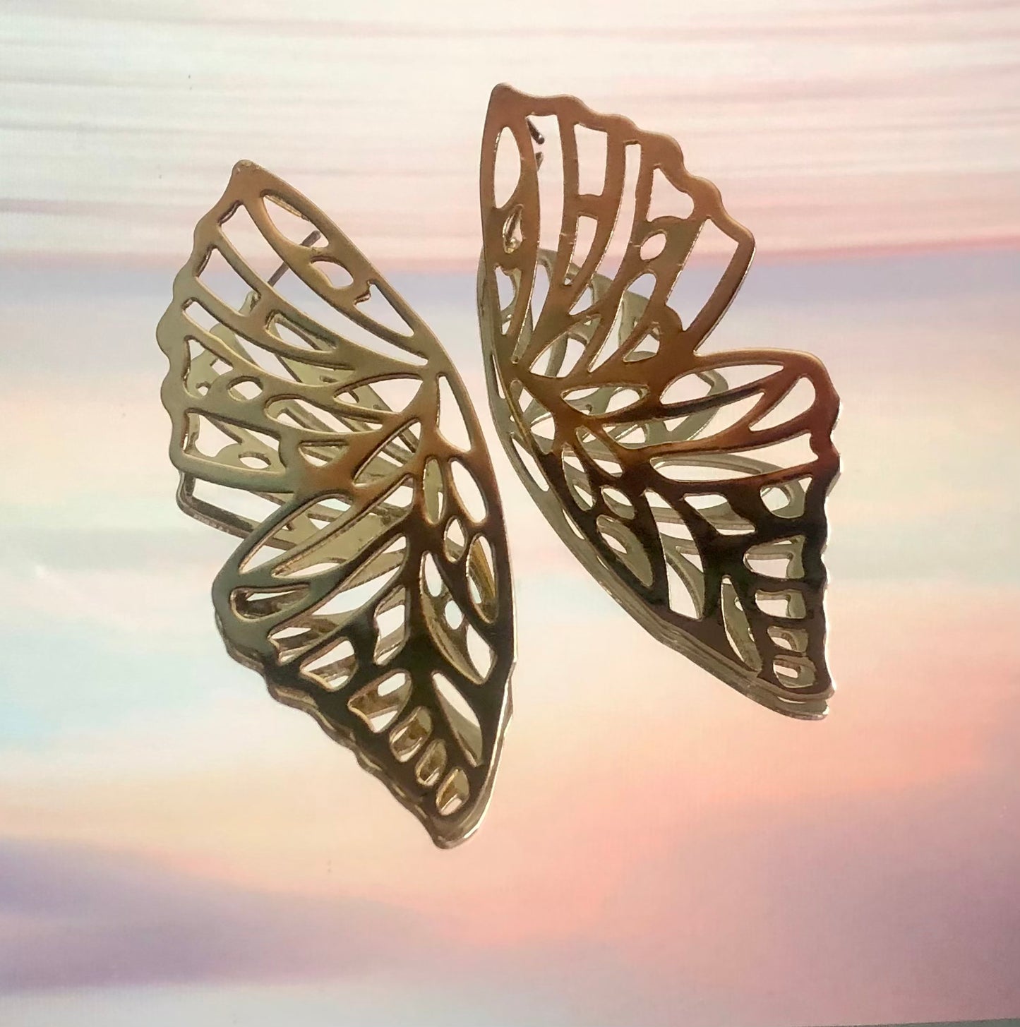 Aretes Mariposa