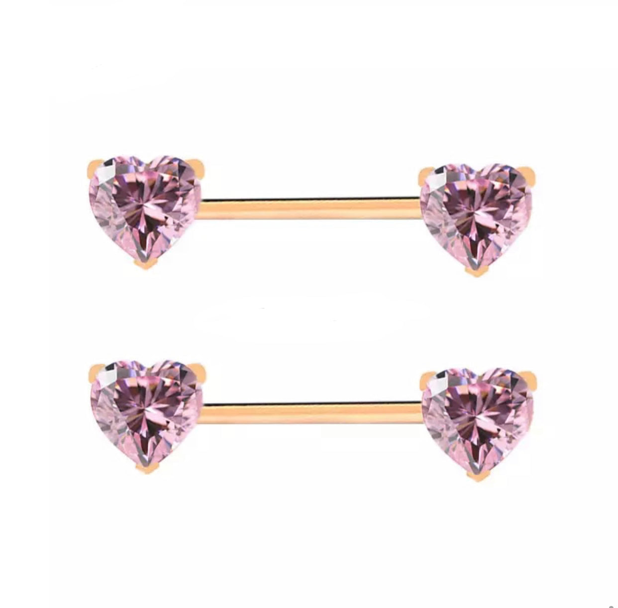 Golden Heart Pink